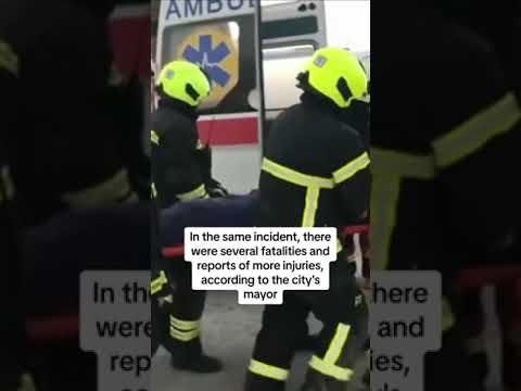 Man pulled alive from missile rubble