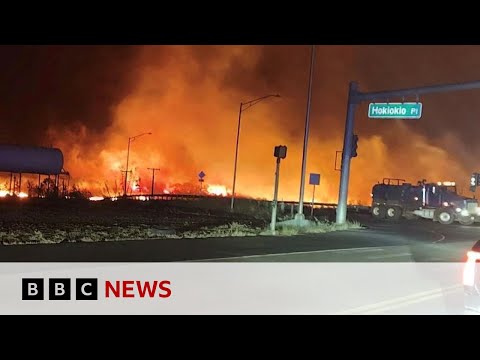 How accurate are images of the Maui wildfires? – BBC News