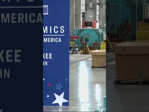 Joe Biden doesn’t appear after introduction