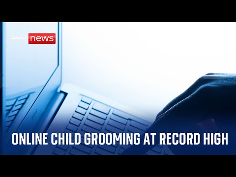 Online child grooming crimes have hit a record high