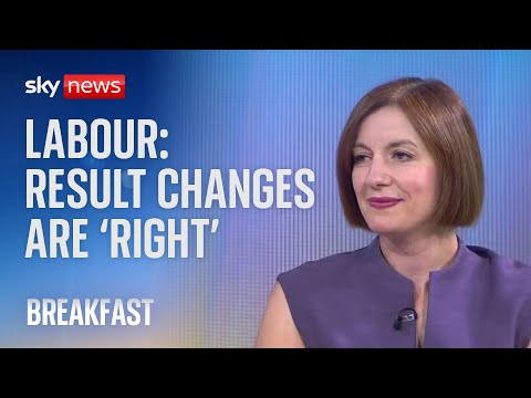 A-level results: Changes to grading are ‘right’ – Labour