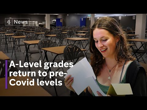 A level results: Biggest drop in top grades ever in England
