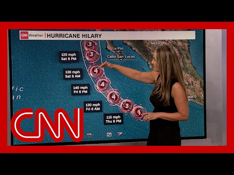 ‘Strengthening very quickly’: Hurricane Hilary heads toward California
