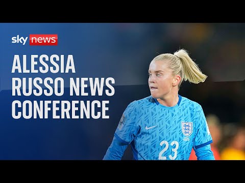 England’s Alessia Russo news conference ahead of Women’s World Cup final