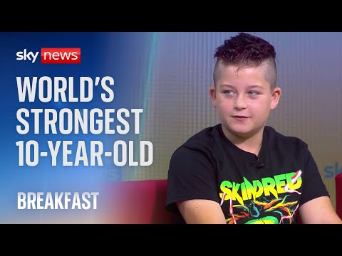 Rowan O’Malley: Meet the World’s Strongest 10-year-old