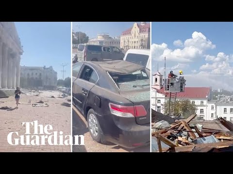 Deadly Russian strike hits Chernihiv central square in Ukraine