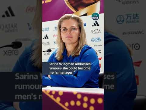 Sarina Wiegman addresses rumours she could become men’s manager #itvnews #sarinawiegman #england