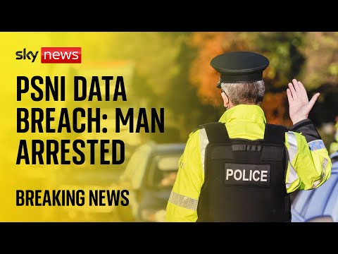 PSNI data breach: Man, 50, arrested in Northern Ireland