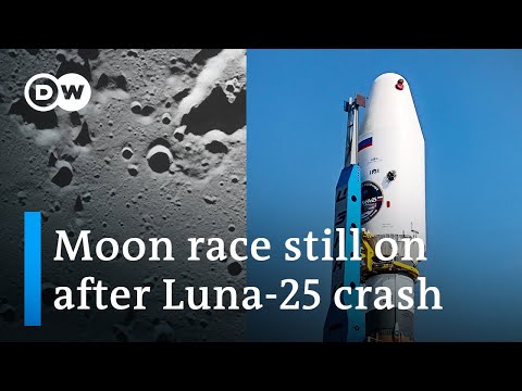Russia’s lunar lander Luna-25 crashes into moon | DW News