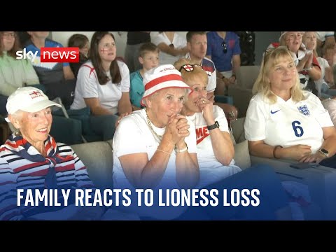 Women’s World Cup: Families react to Lionesses’ loss