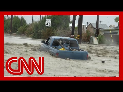 Hilary forces swift water rescues with catastrophic flooding