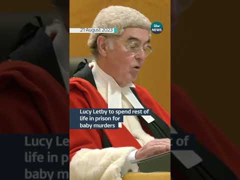 Lucy Letby to spend rest of life in prison