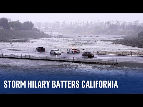 United States: Storm Hilary brings record ‘life-threatening’ rain to California