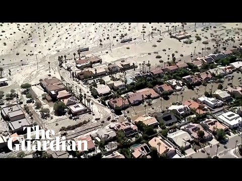 Storm Hilary: flooding and mudslides triggered in California