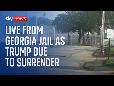 Watch live: Donald Trump expected to surrender to authorities