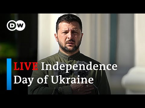 Live: Ukraine marks the anniversary of independence declaration from the Soviet Union