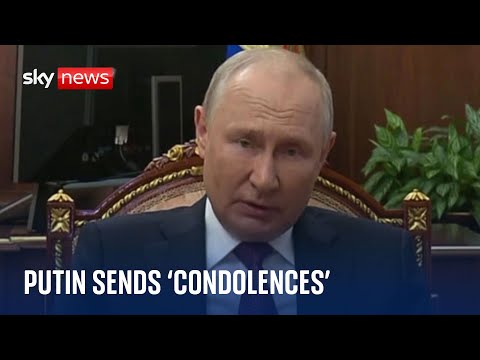 Putin sends ‘condolences’ to Yevgeny Prigozhin’s family