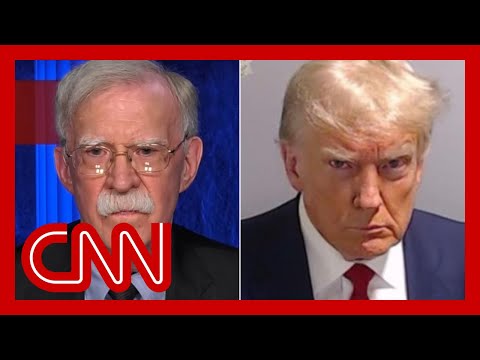 Bolton on Trump booking photo: ‘He looks like a thug’