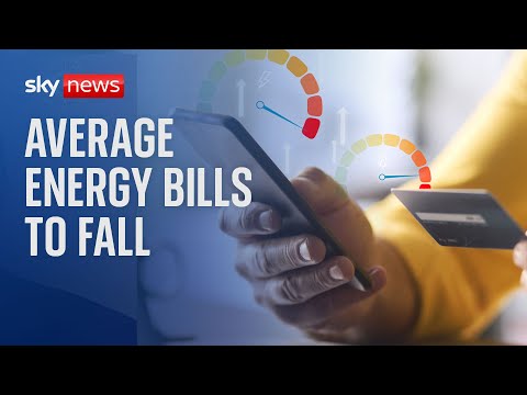 Average energy bill to fall below £2,000 for first time since early 2022