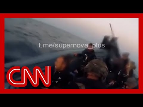 Ukrainian special forces conduct daring raid on Crimean shore