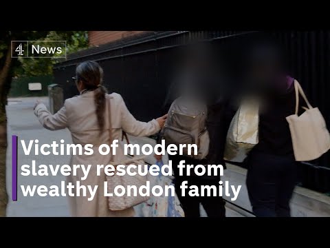 The domestic slaves rescued from London’s richest streets