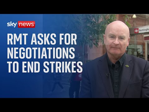 RMT asks for negotiations to settle rail workers dispute