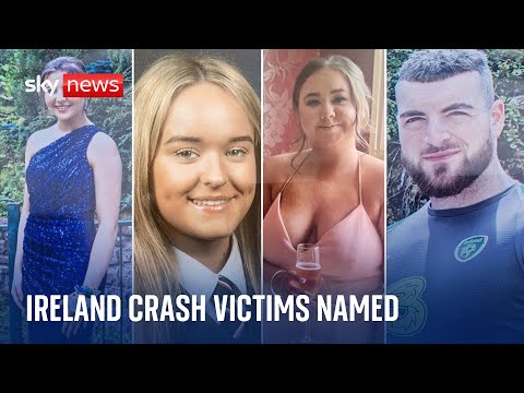 Ireland crash: Police name the four people killed in Co Tipperary