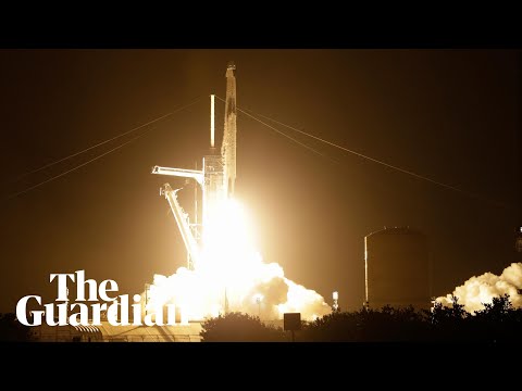SpaceX launches spacecraft with crew onboard towards International Space Station