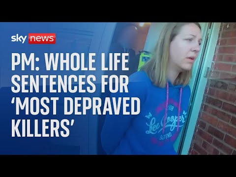Whole-life sentences will become ‘default’ for ‘most horrific’ murders, PM says