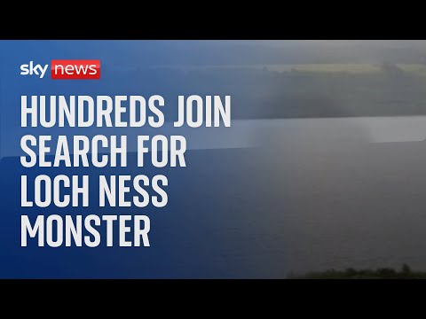 Watch live: Largest search in 50 years for Loch Ness Monster takes place