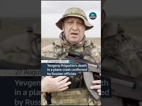 Yevgeny Prigozhin confirmed dead in plane crash #itvnews #news #yevgenyprigozhin #russia #wagner