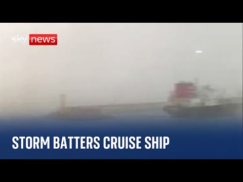 People injured after P&O cruise ship involved in ‘weather-related incident’ in Mallorca
