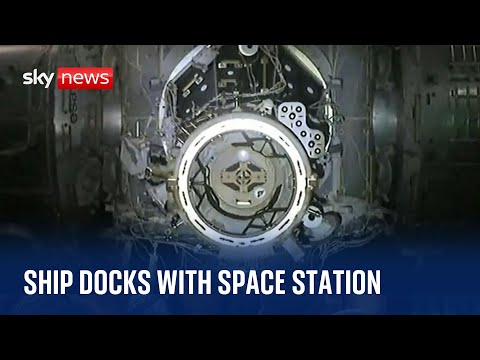NASA’s SpaceX Dragon Endurance docks with the International Space Station