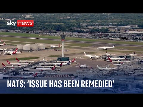 UK air traffic failure: ‘We have remedied the issue’ – NATS