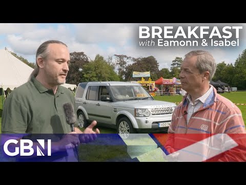 Nigel Farage speaks to locals impacted by the ULEZ expansion: ‘I’ve never seen anger like it’