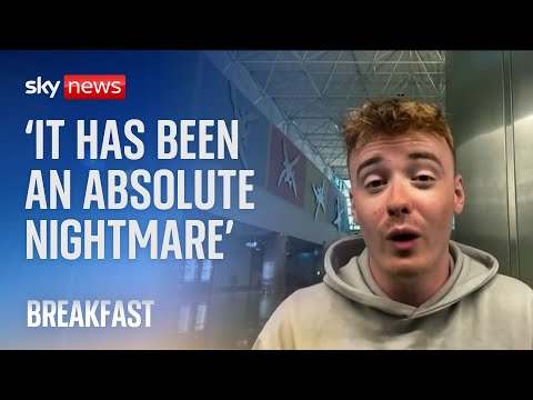 Passengers ‘stranded’ with no food, no accommodation and ‘not enough’ water