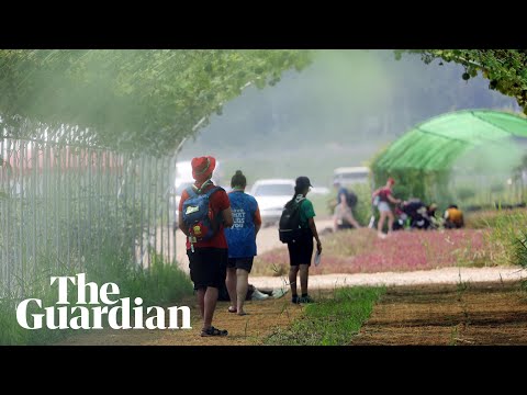 Hundreds suffer heat exhaustion at World Scout Jamboree in South Korea