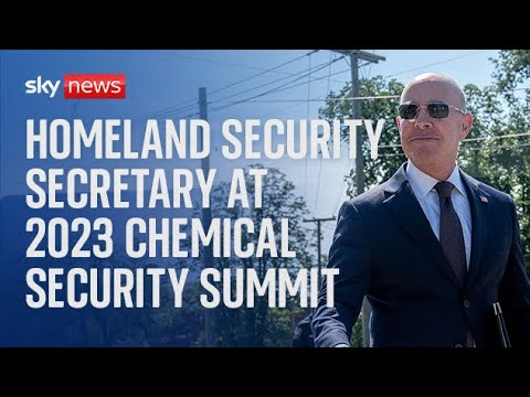 Watch Live: US Homeland Security Secretary Alejandro Mayorkas at 2023 Chemical Security Summit