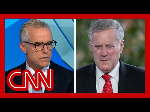 ‘Very shaky ground’: McCabe on Mark Meadows taking the stand