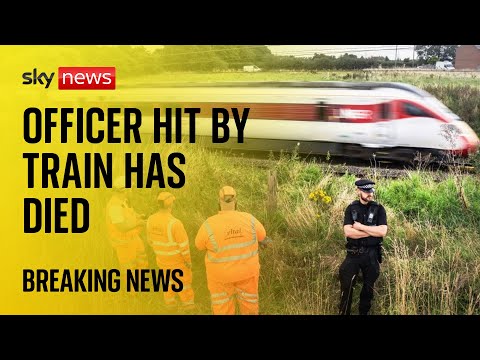 Nottingham police officer hit by train while helping ‘distressed’ man has died
