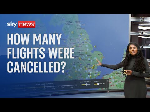 UK air traffic failure: How many flights have been disrupted?