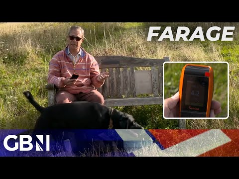 ULEZ | Nigel Farage tests air quality in rural Cudham which is now in the expanded low emission zone