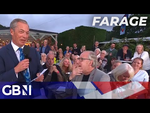 Barage the Farage: Nigel Farage answers questions from the people of Cudham