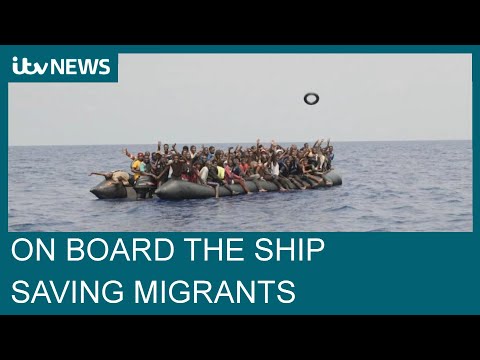 On board the Geo Barents rescue ship saving migrants at sea| ITV News