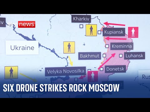 Ukraine War: Six drone attacks strike Moscow in very active night