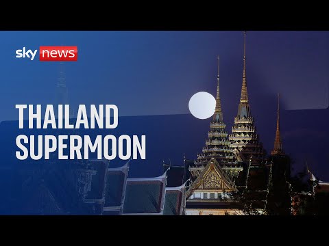 Watch live: Thailand supermoon