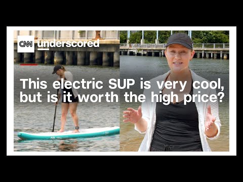 This self-inflating, electric SUP is very cool, but is it worth the high price?