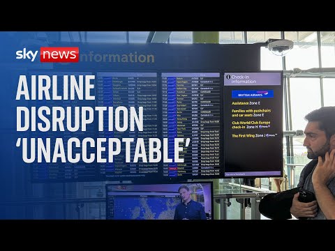 UK air traffic failure: Level of disruption ‘unacceptable’ – Airline group boss