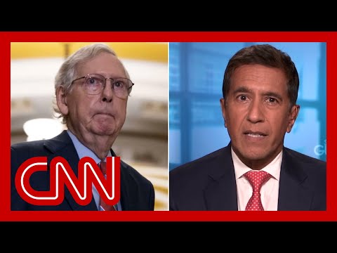 Hear what struck Gupta about McConnell appearing to freeze at news conference