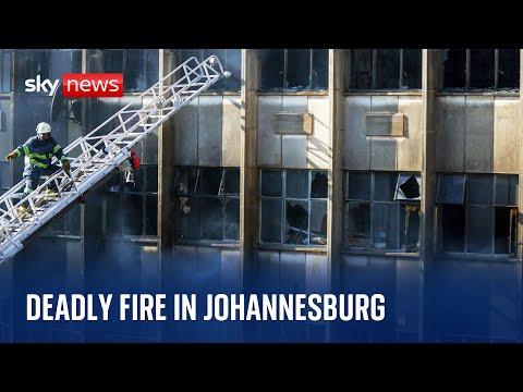 South Africa: More than 60 people killed in Johannesburg fire